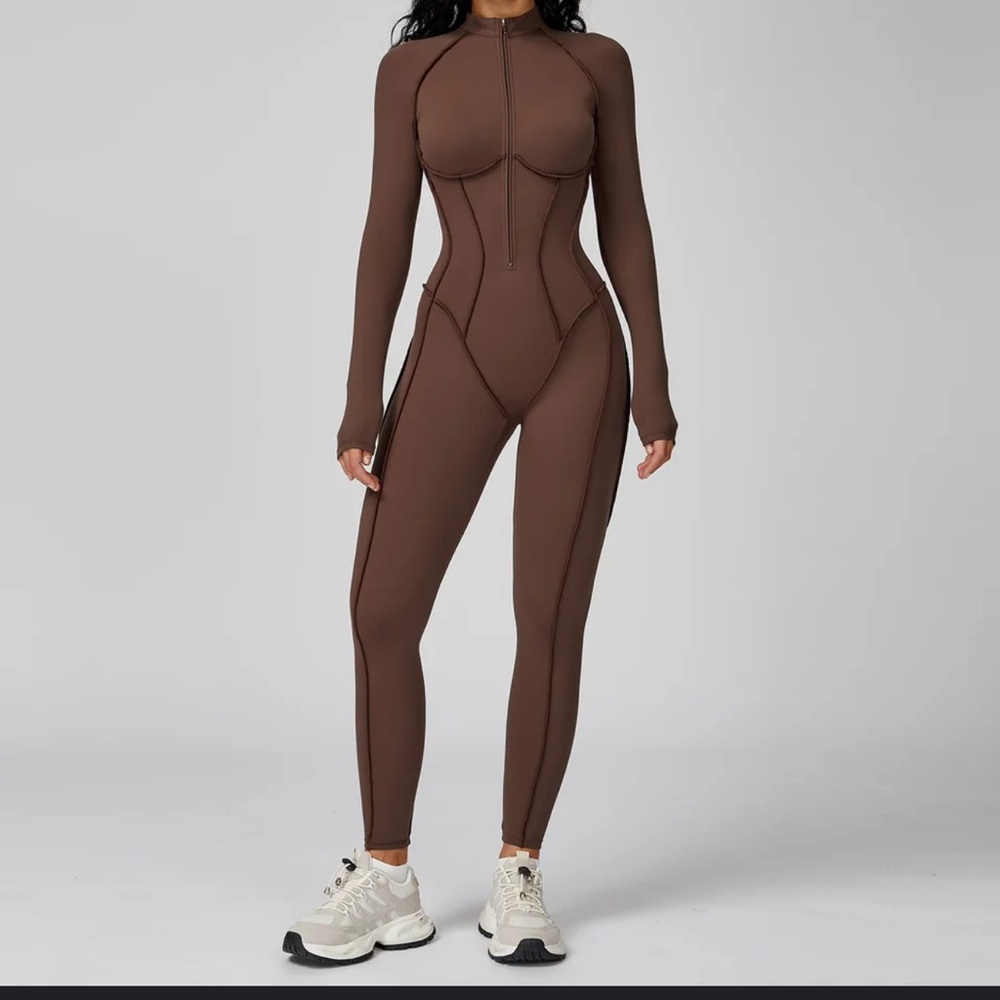 AKIRA Brown Jumpsuit